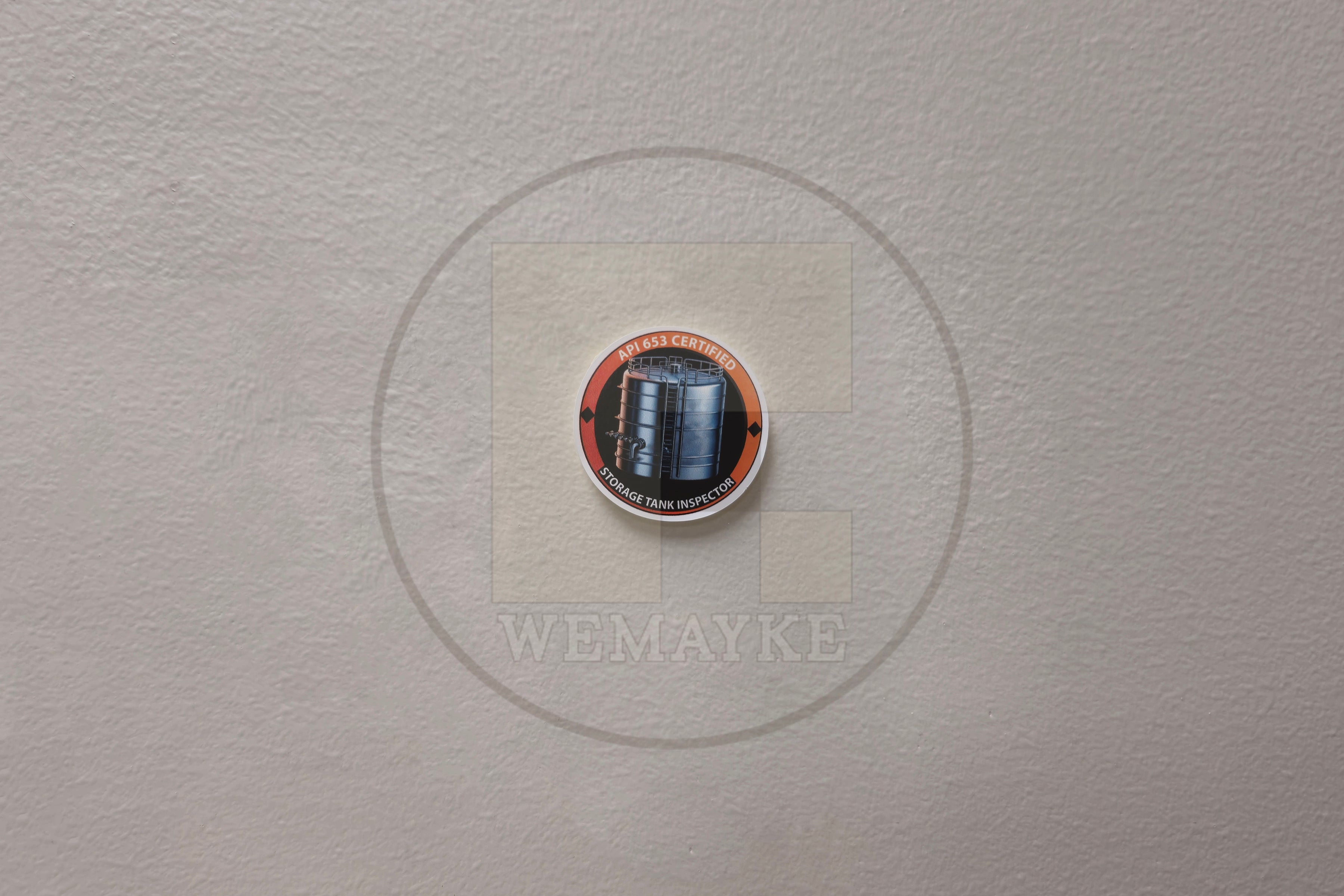 (S171) API 653 Inspector Decal / Sticker (Pack of 6)